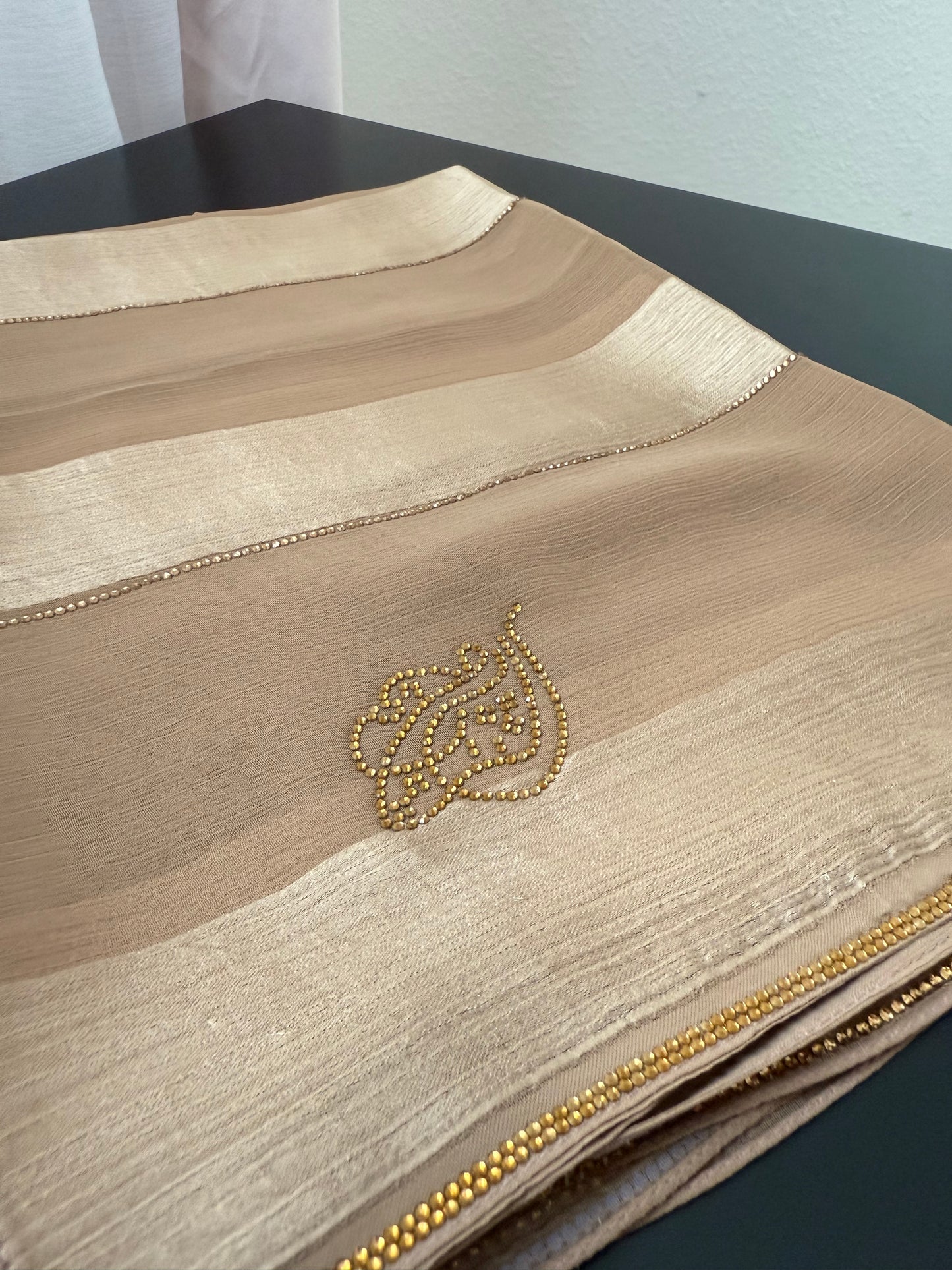 Hijab Jawhara - Sable dorée