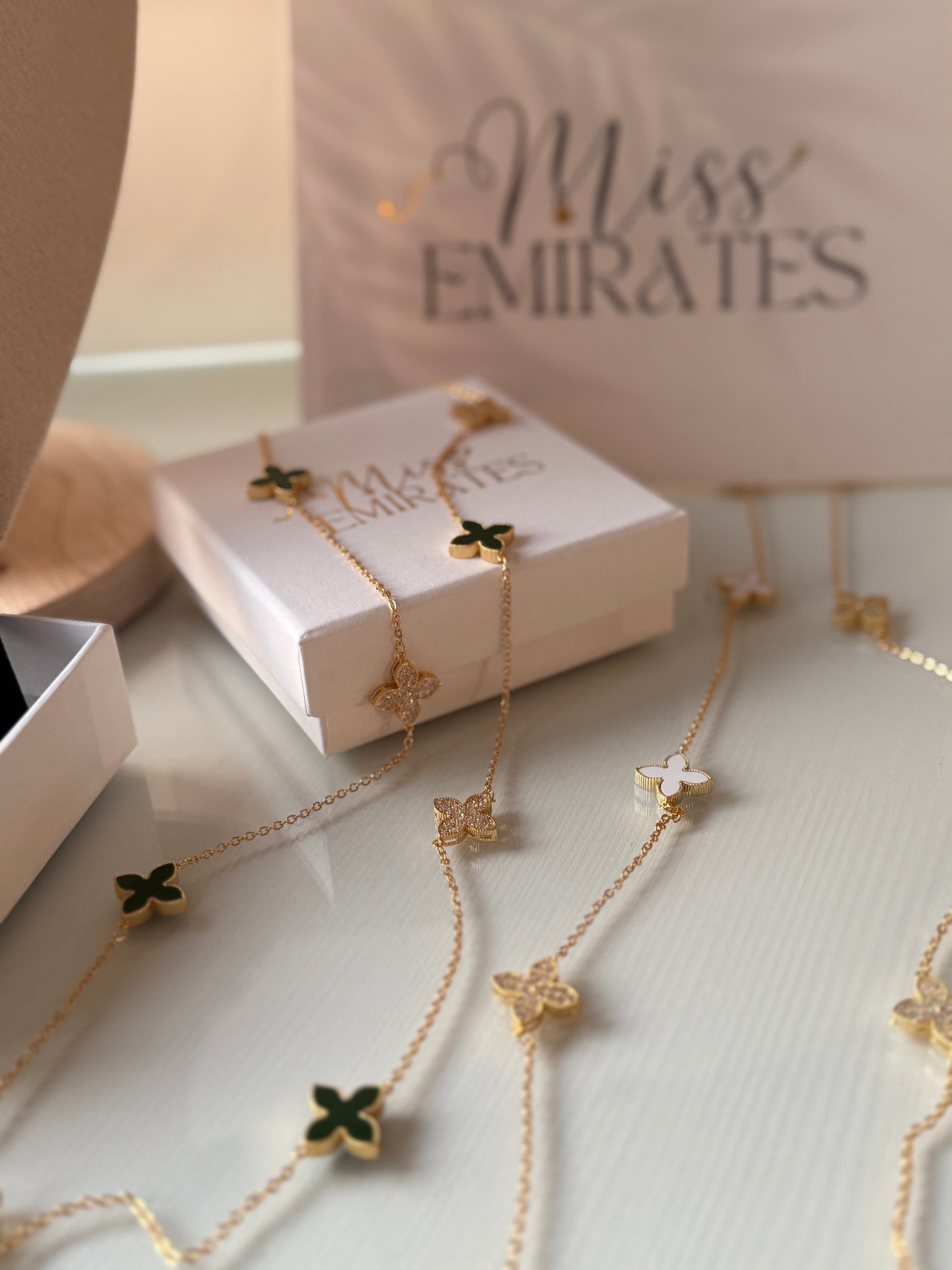 Ensemble sautoir Cleef