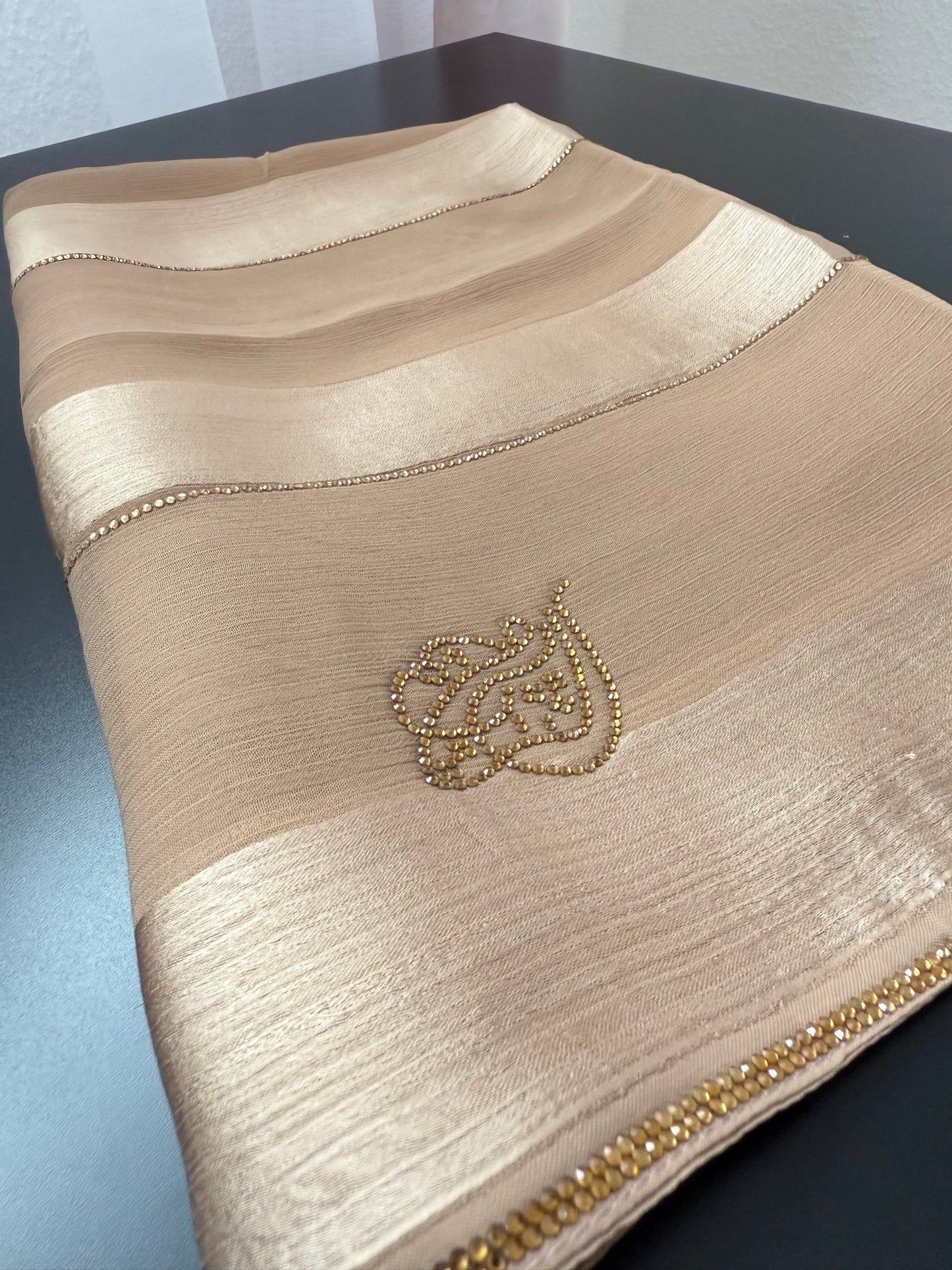 Hijab Jawhara - Sable dorée