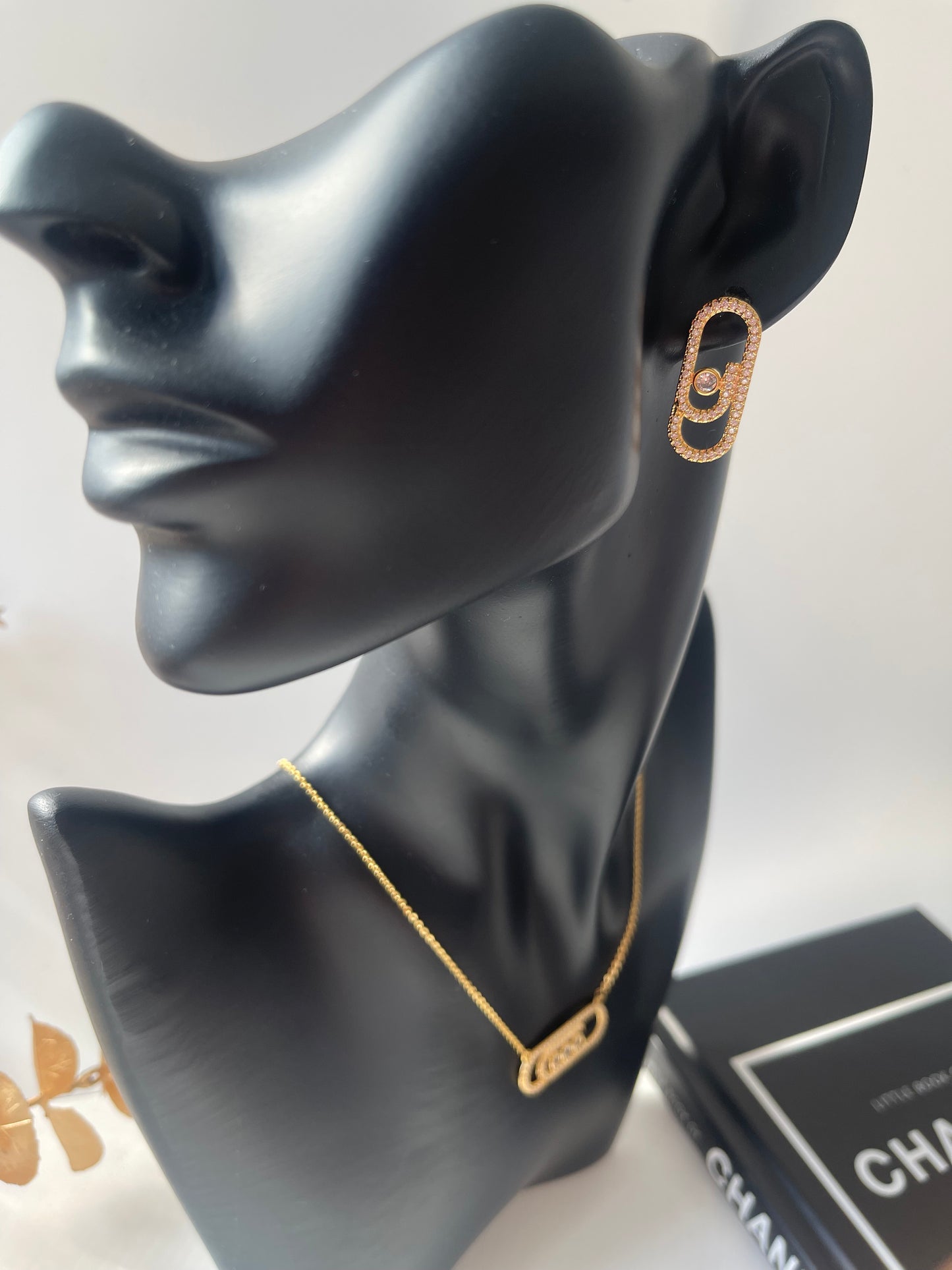 Collier et boucles d'oreilles Jennah