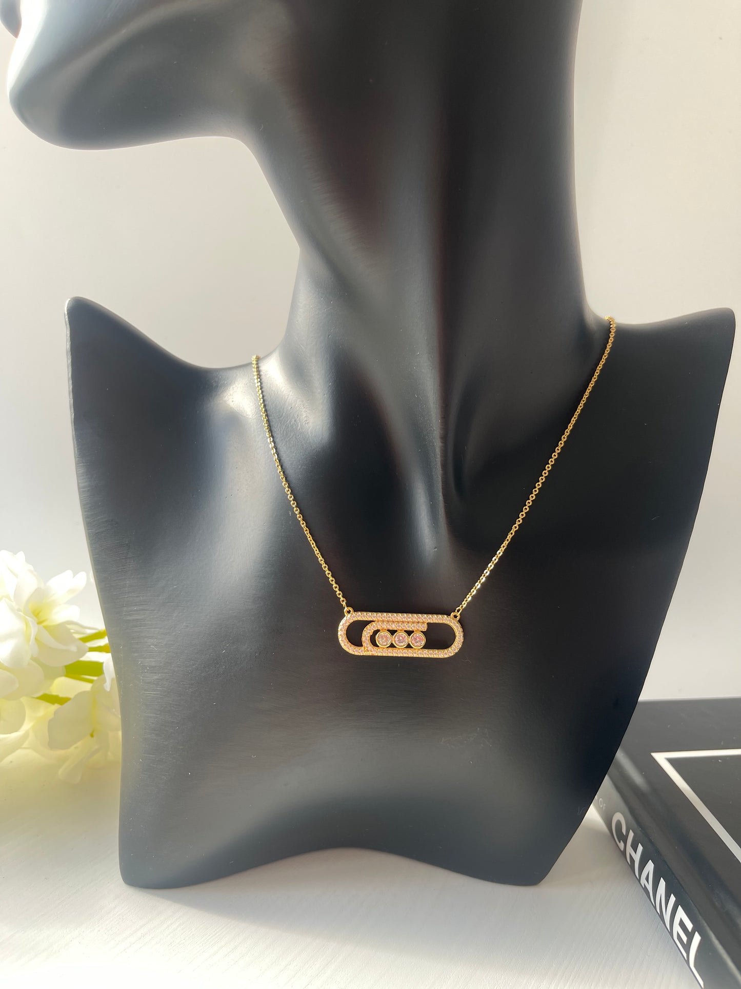 Collier et boucles d'oreilles Jennah