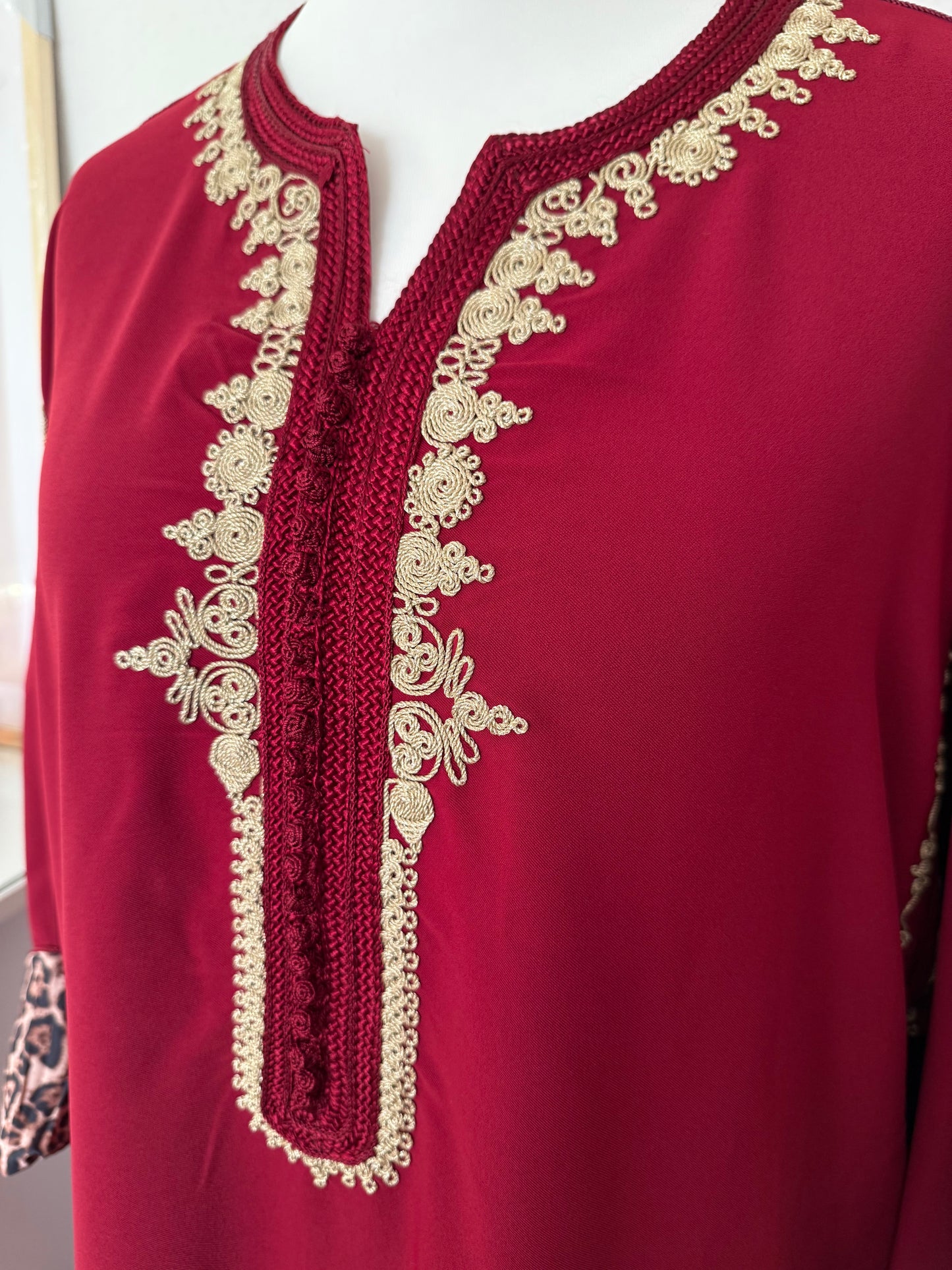 Caftan Hayba Rouge
