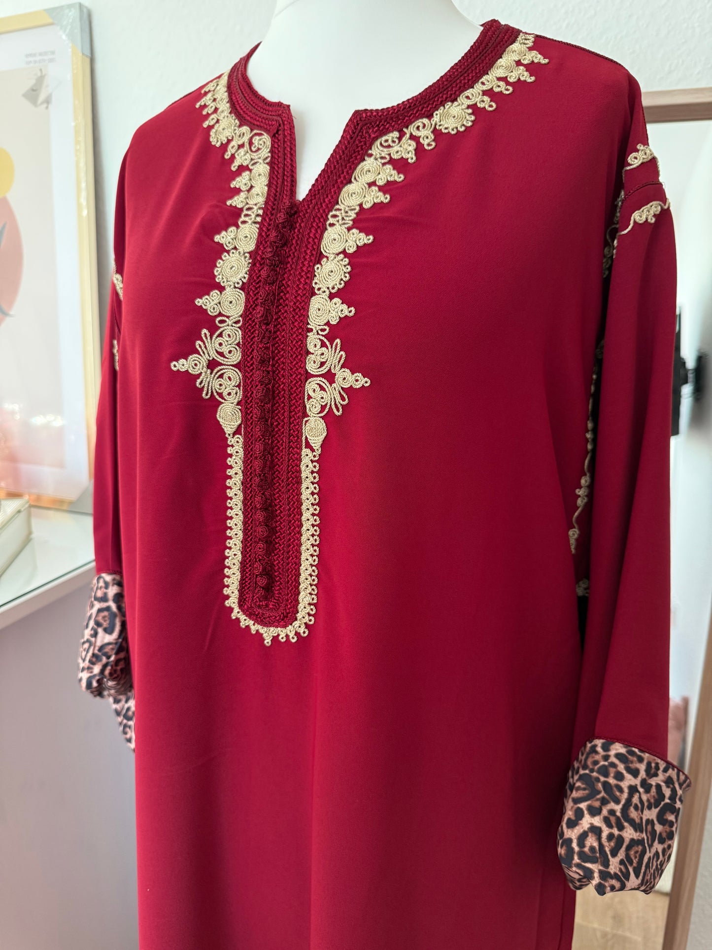Caftan Hayba Rouge