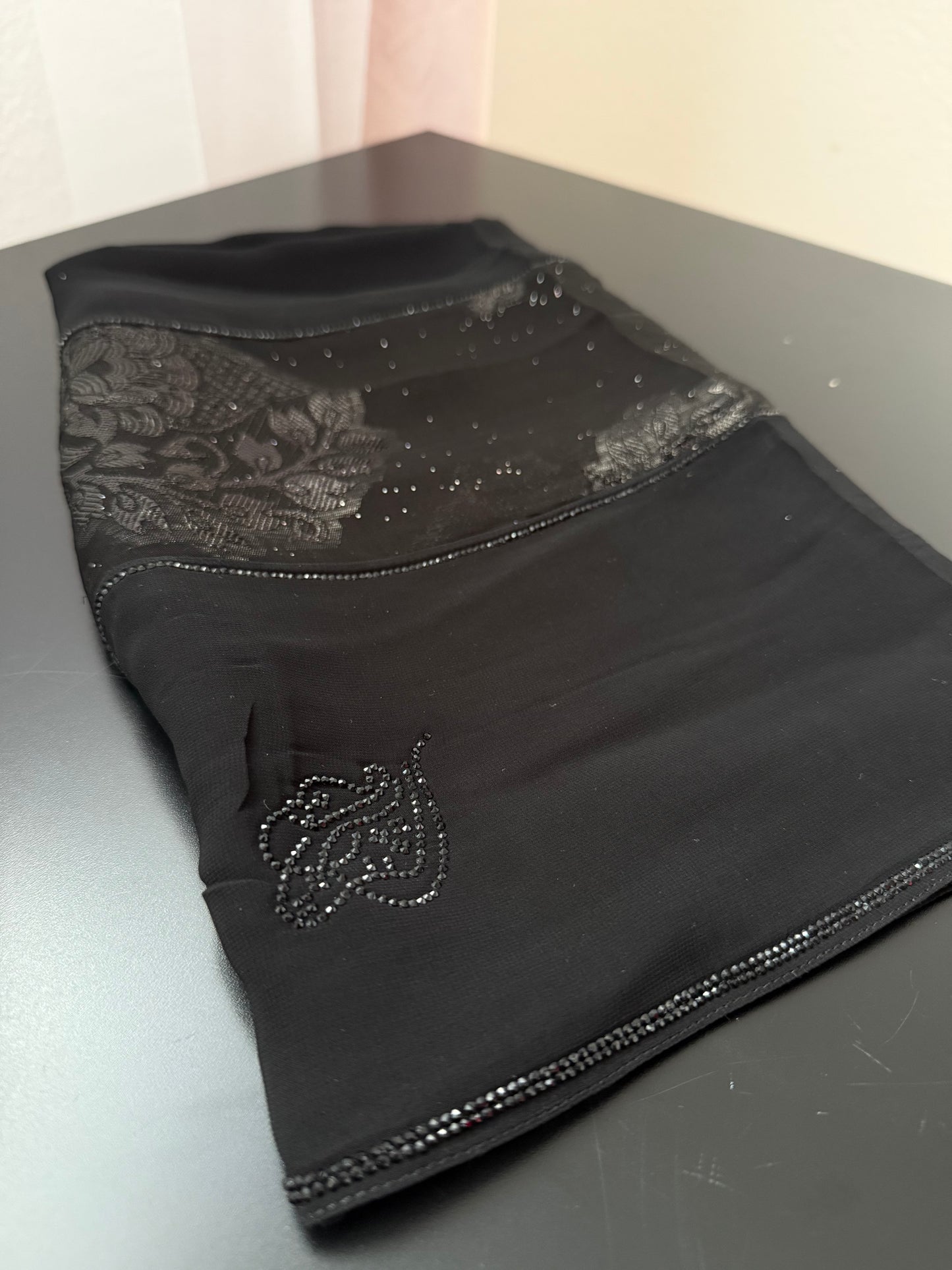 Hijab soie d’Indonésie - motif fleur