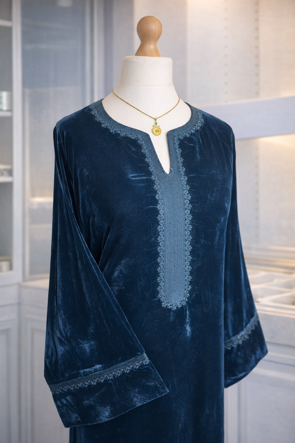 Caftan en velours - Selma