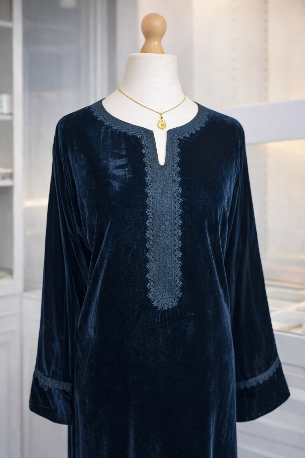Caftan en velours - Selma