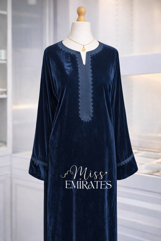 Caftan en velours - Selma