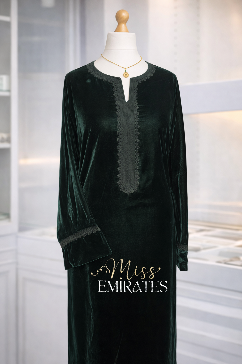 Caftan en velours - Selma